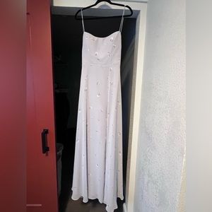 Full length dress - light blue